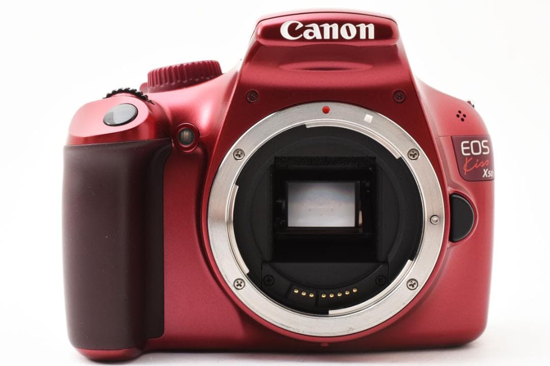 【美品】Canon キャノン Kiss X50 Wレンズセット　✨お得セットつき