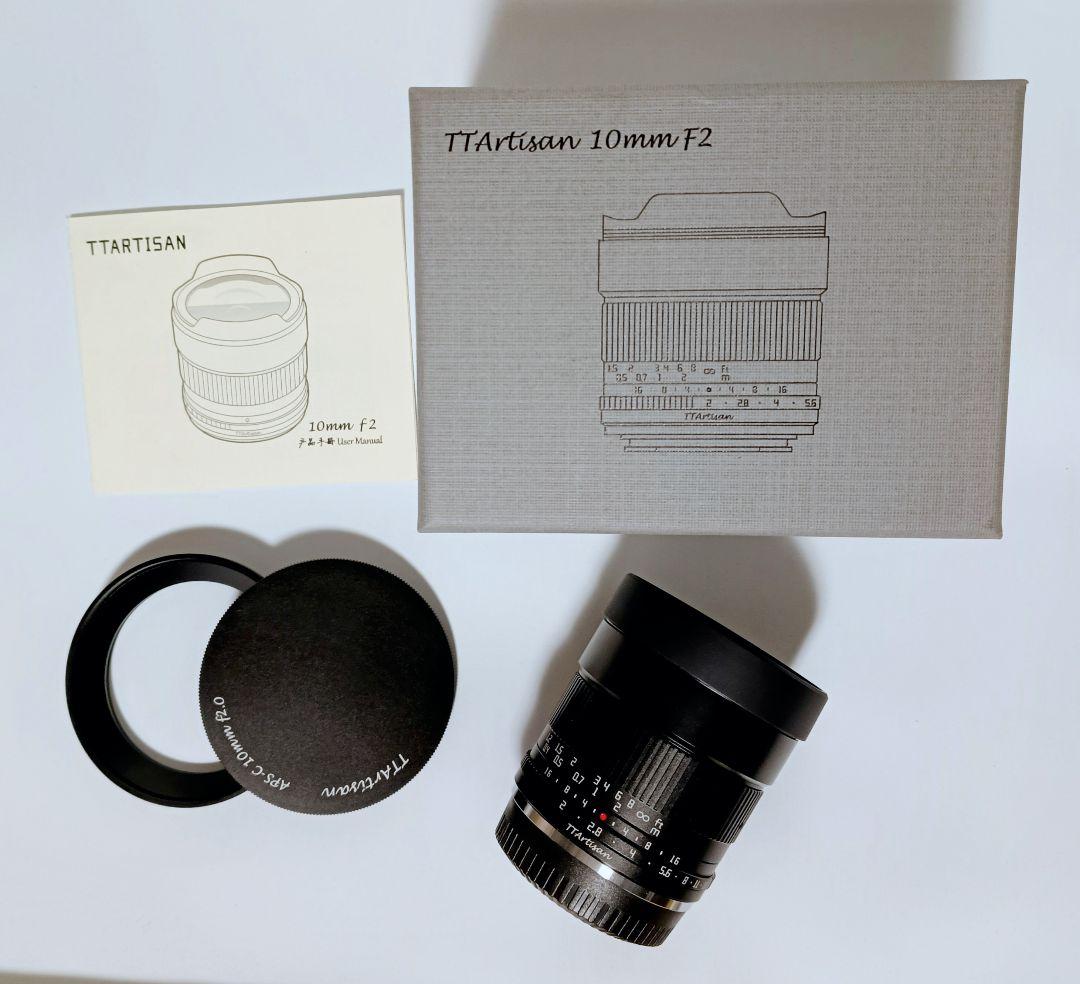 新品同様　TTArtisan 10mm F2 Xマウント　Fuji 富士フィルム