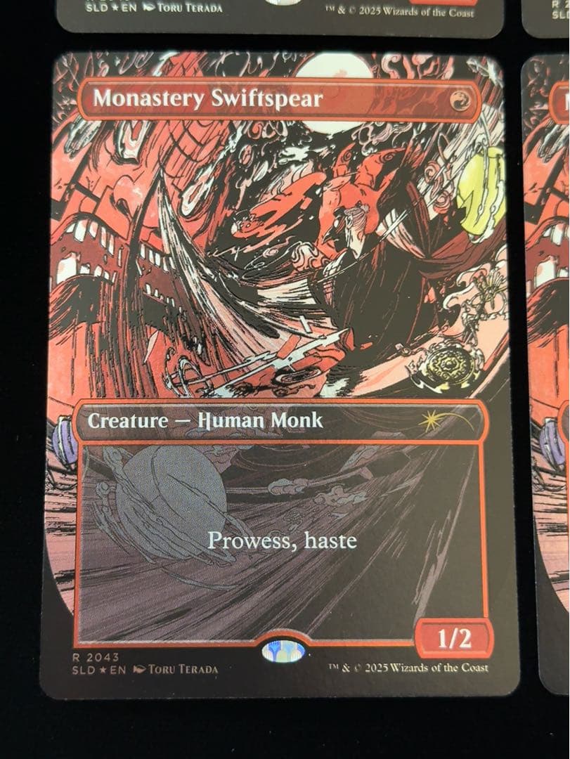 【レイズドfoil】僧院の速槍、損魂魔道士　英語　各4枚セット