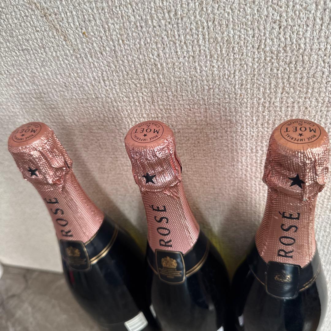 MOET モエエシャンドンロゼ シャンパン 750ml モエシャンドン 3本