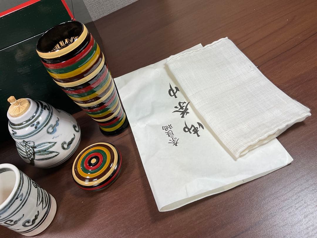 とても状態の良い「茶箱と茶道具セット 」まとめて