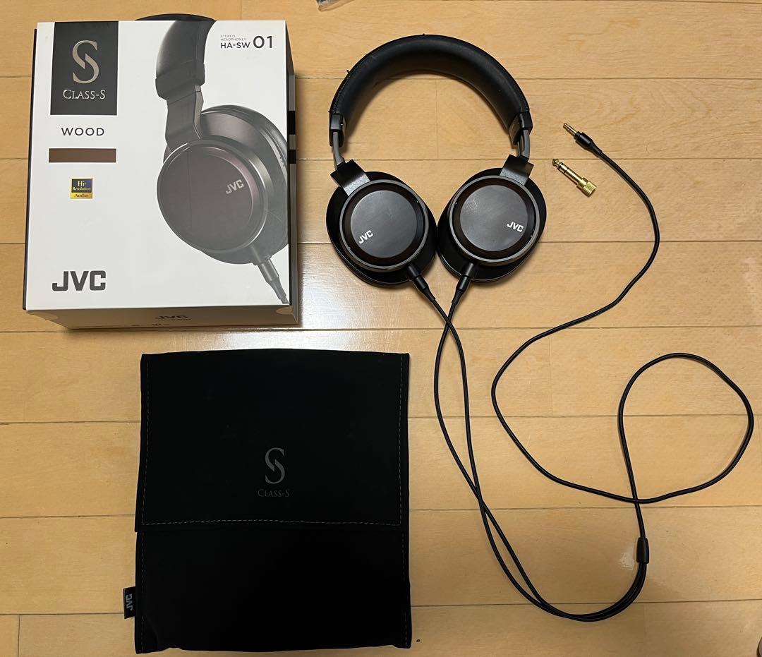 JVC HA-SW01 密閉型ヘッドホン ウッドコーン