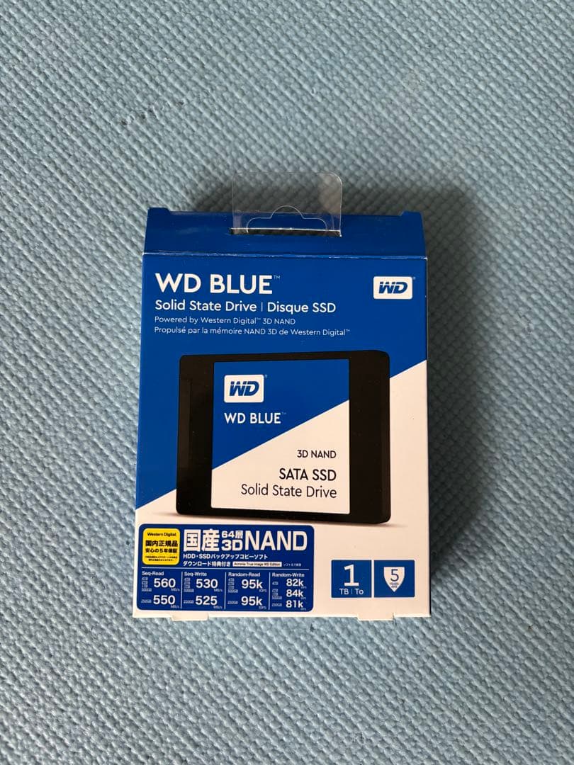 SSD 1TB（Western Digital）