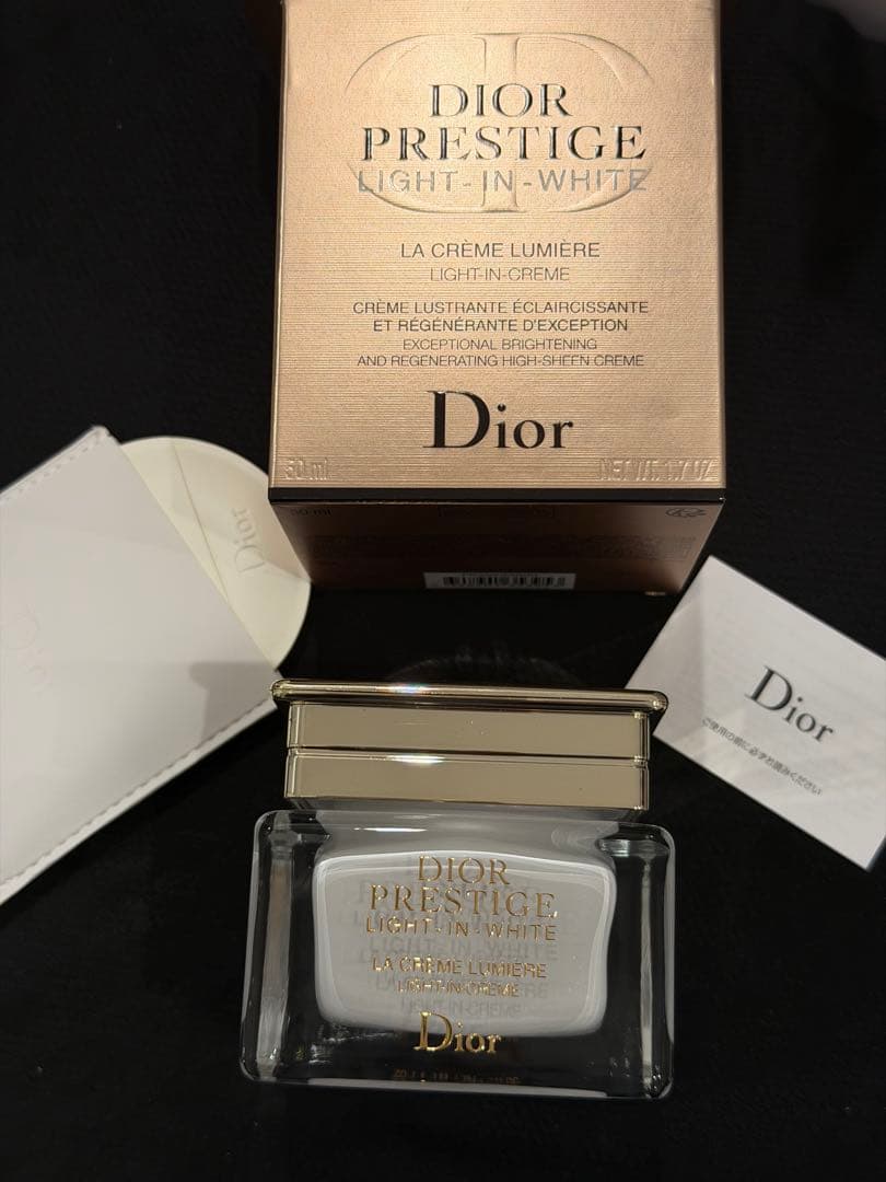 ディオール Dior 新品未使用‼️プレステージ ホワイト ラ クレームルミエール