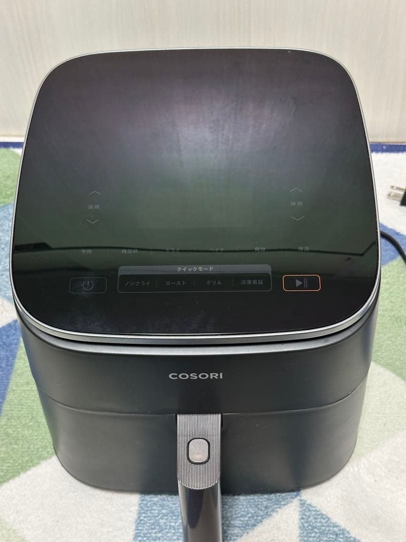 【中古品】COSORIノンフライヤー 6L 大容量ブラック CAF-DC601