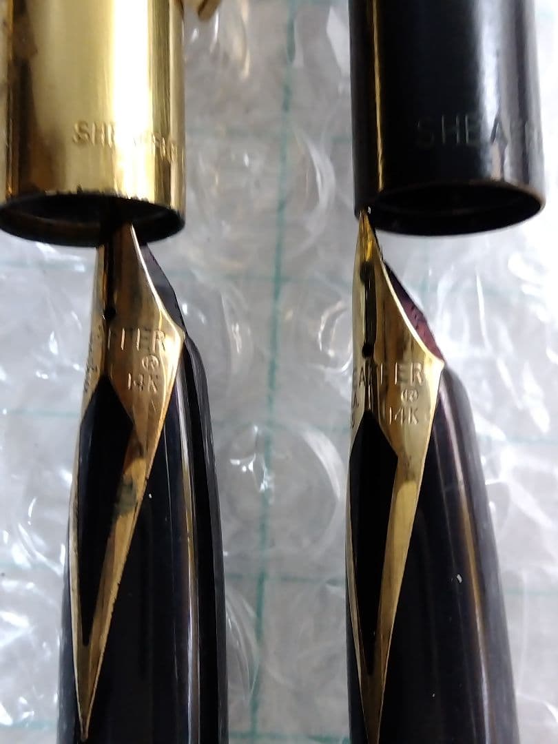 【大きめのペン先 14K x 4本】万年筆、全て刻印あり、合計４本まとめ売り