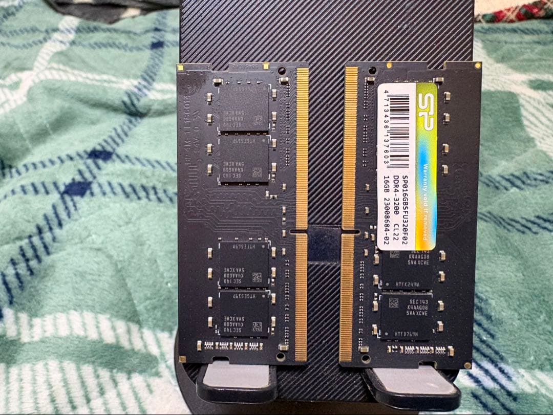 SP DDR4 3200MHz 32GB(16GB ✖️2) メモリモジュール