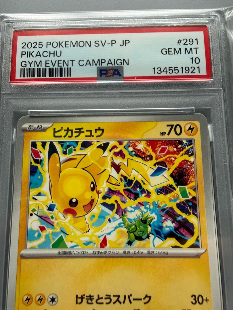 psa10 ピカチュウ P 291/SV-P