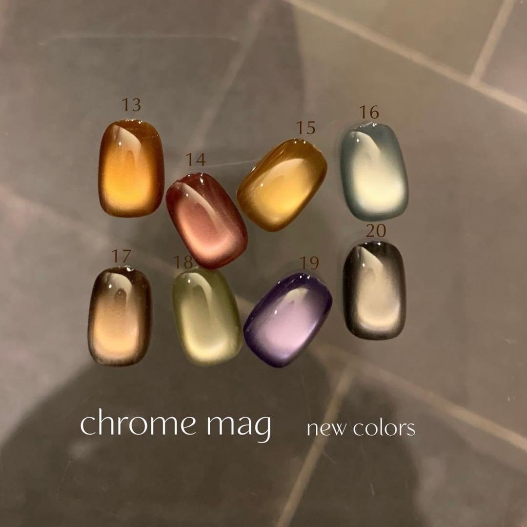 CLETO chrome mag ジェルネイル 8色セット 最新色
