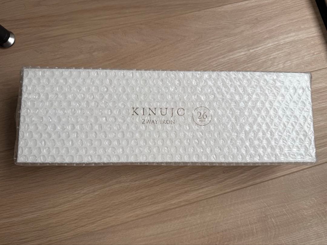 【新品、未使用、未開封】KINUJO 2WAY IRON 26mm 絹女