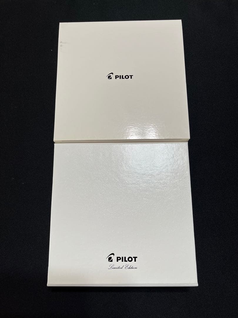 限定★新品★PILOT パイロット　キャップレス　ブラック　ギロシェパターン