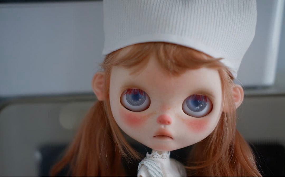 カスタムブライス 人気作家様 脱力系 無口 かわいい 赤い睫毛ちゃん 惹かれる