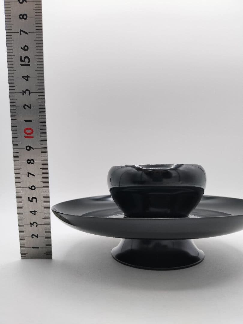 c989 天目台セット 茶碗 桶各定一 紙箱 茶道具 古物