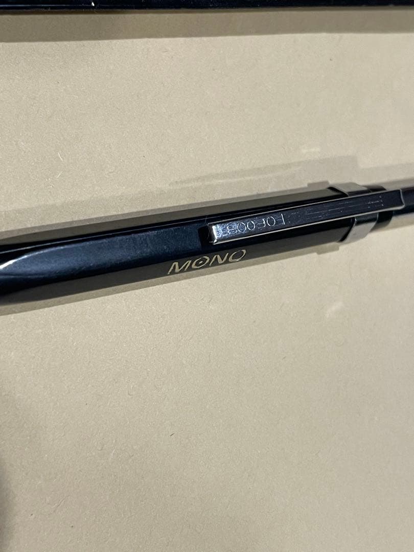 トンボ鉛筆 MONO芯ホルダー ビンテージ 廃盤 希少 文具 筆記具　ブラック
