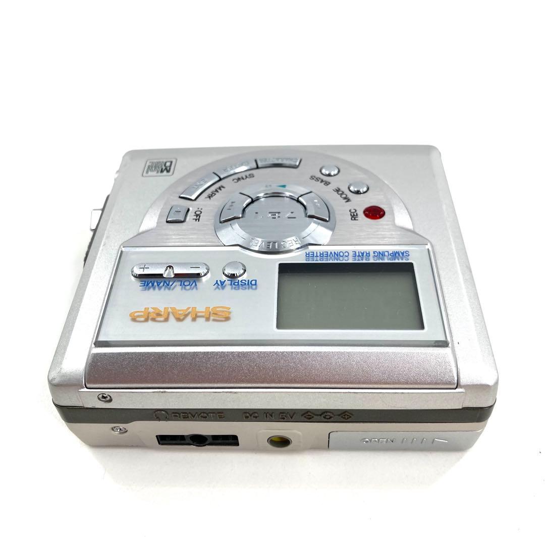 SHARP MDウォークマン MDレコーダー MD-MS721 動作確認済