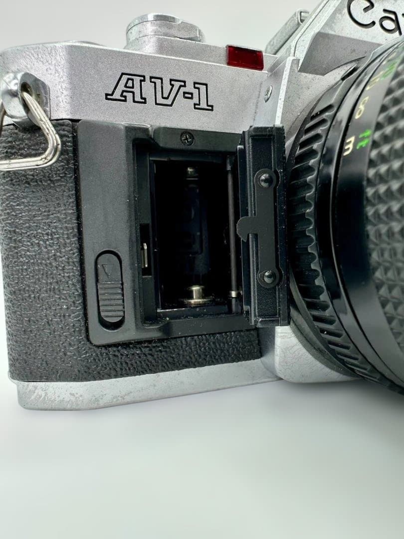【希少/現状品】Canon AV-1 シルバー 50mm 1:1.8 レンズ付き