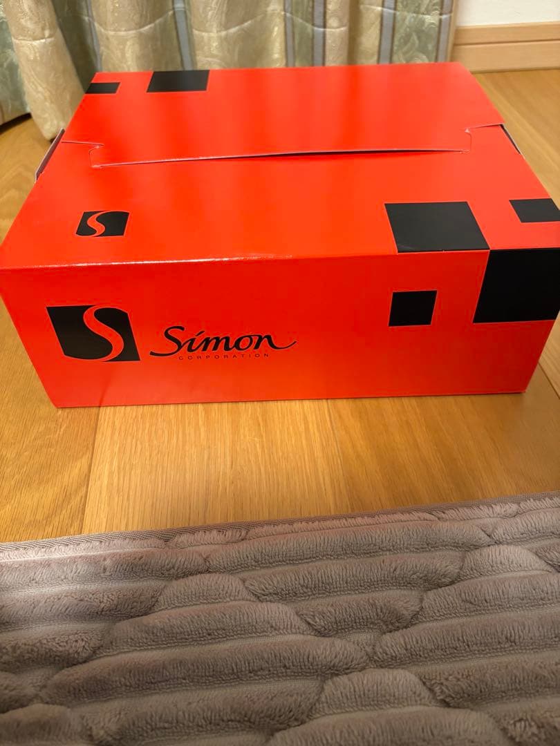 シモン安全靴 26.0 EEE 黒
