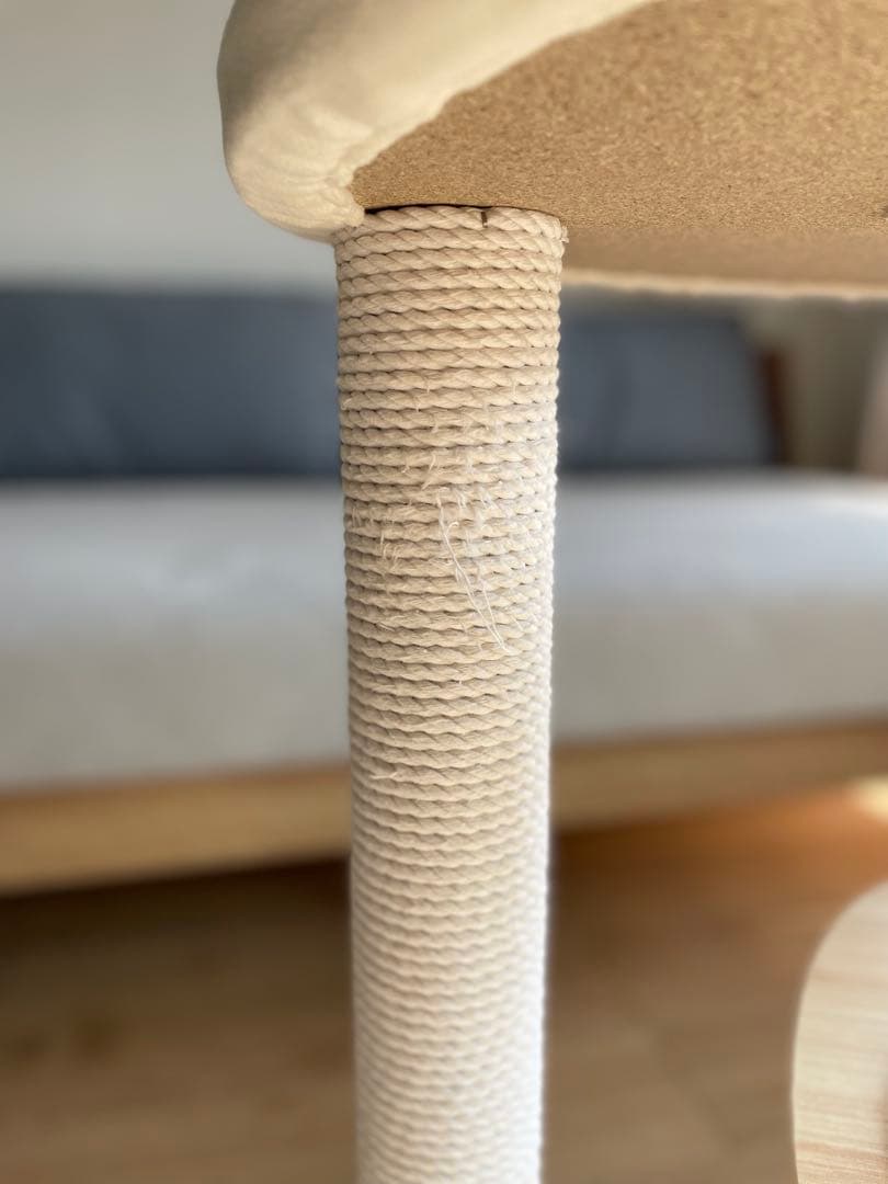 PETEPELA キャットタワー 木製 猫タワー シンプル
