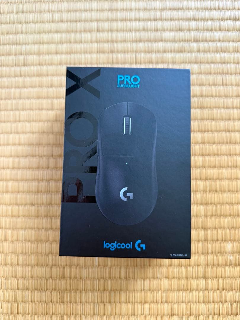 Logicool G Pro X SuperLight ブラック 付属品お揃い