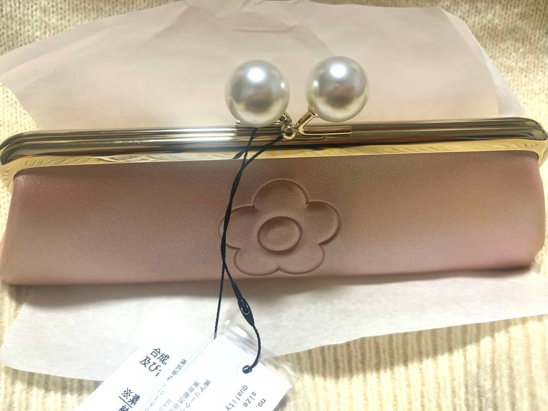 マリークワント MARY QUANT筆箱 パールピンク