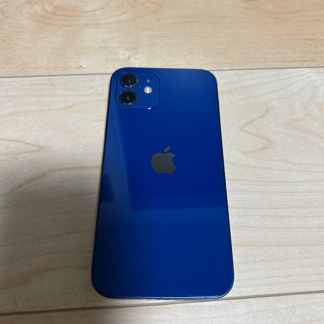 iPhone12 128GB ブルー SIMフリー バッテリー86%