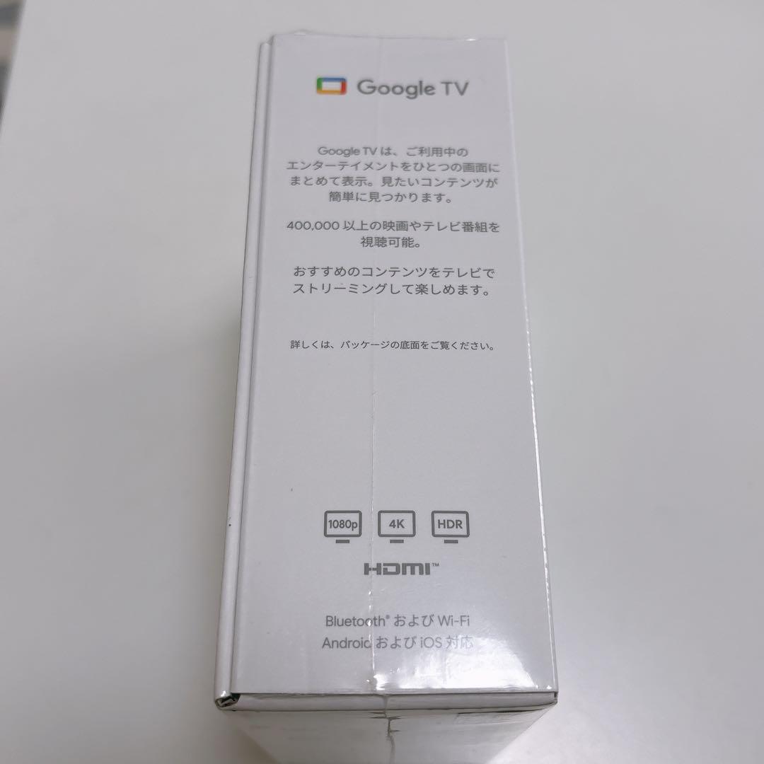 【新品フィルム未開封】Chromecast 4K GA01919