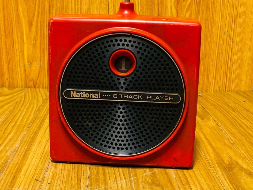 National RQ-8 トラックプレーヤー カラオケ用 松下電器 昭和レトロ
