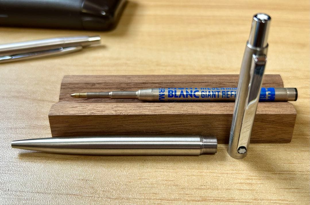 MONTBLANC ノブレスシャーペン、スリムラインボールペン