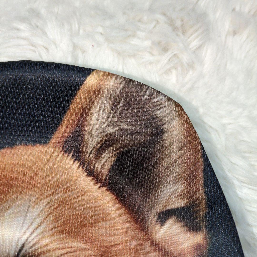 ⑤柴犬　ヘッドレストカバー　２枚　笑顔