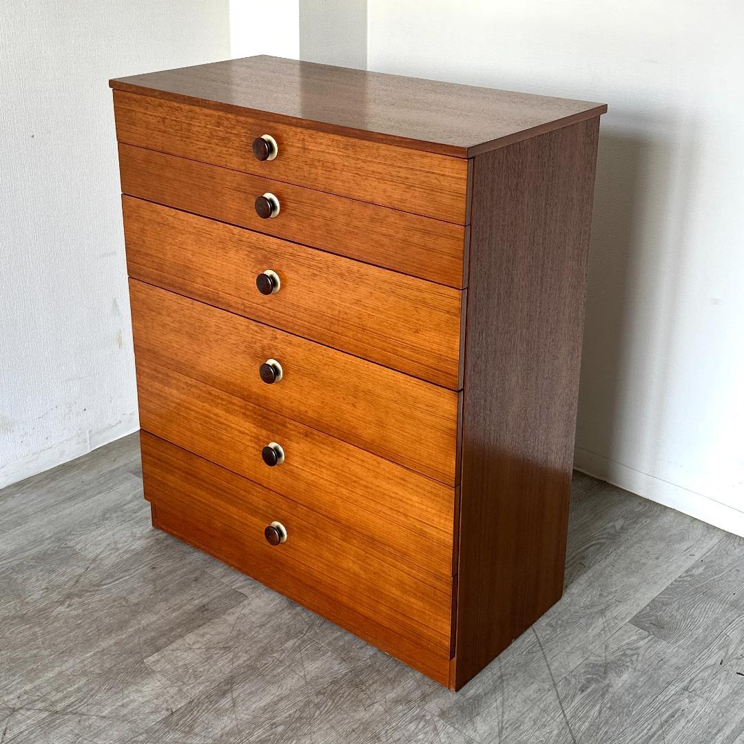 イギリス アンティーク家具 北欧 チェスト 1960年頃 983A