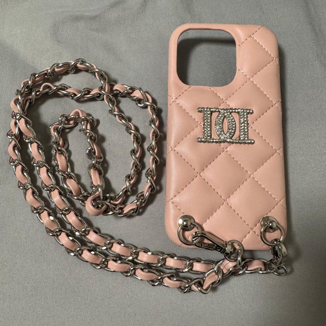 【美品】Darich スマホカバー iPhone 15pro ピンク