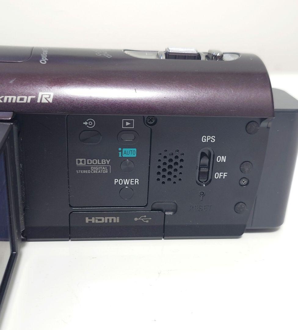 【美品】SONYビデオカメラHDR-CX370V純正ケース付き