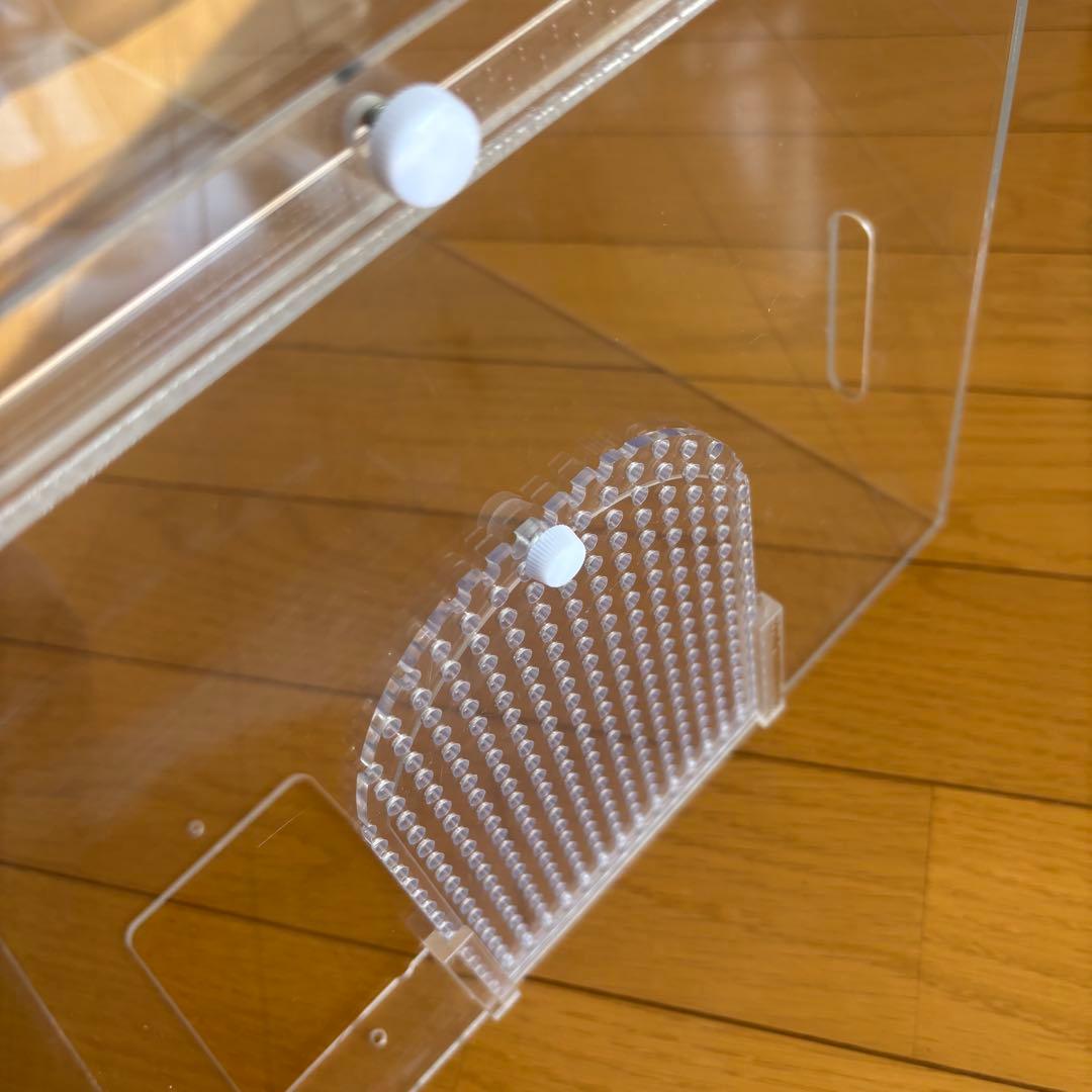 ねくすとショップ　ハムスター用　アクリルケージ　三角屋根　60センチ