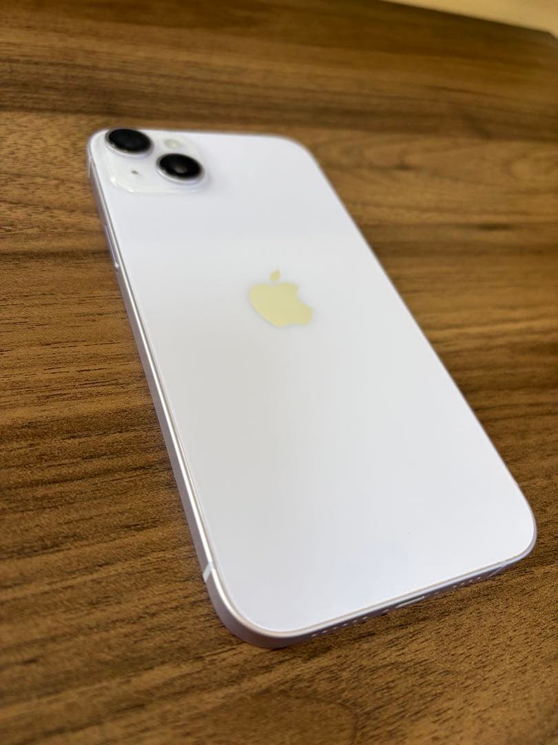 【美品】iPhone 14 Plus 128GB パープル SIMフリー