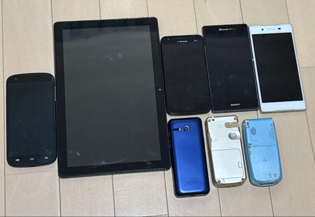 ガラケー、スマホまとめ売り