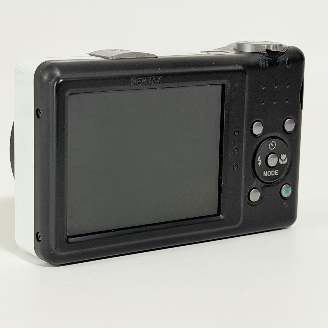 ペンタックス Optio RZ10 ホワイト コンパクトデジタルカメラ