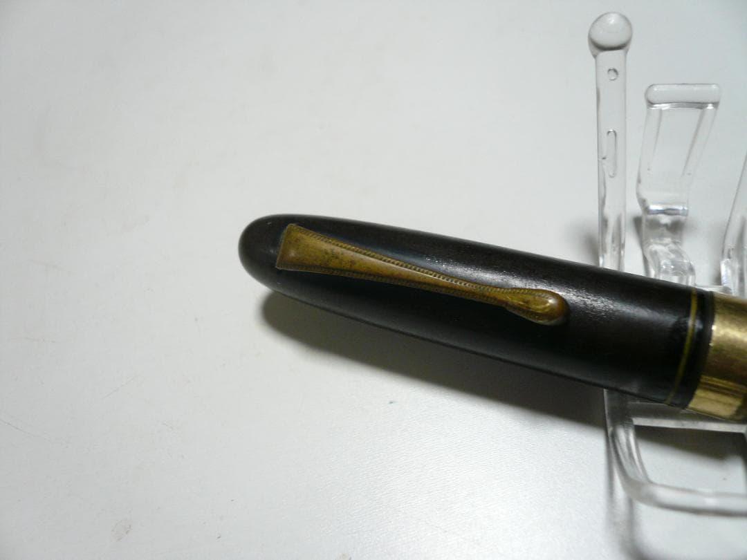アンティーク プラチナ万年筆 IRIDIUM 10YEARPEN 吸引式