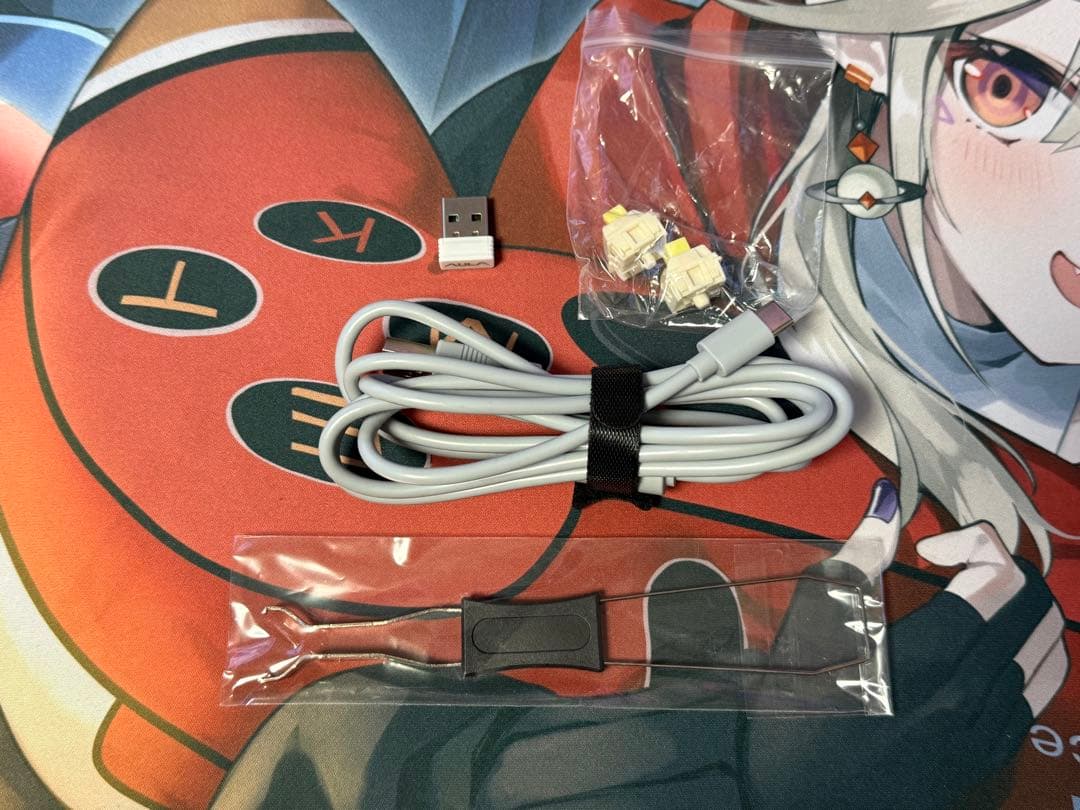 【美品】 EPOMAKER x AULA F75 ガスケット キーボード