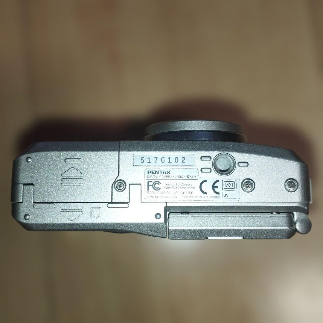 CF付き!自撮！ PENTAX Optio 330GS デジタルカメラ