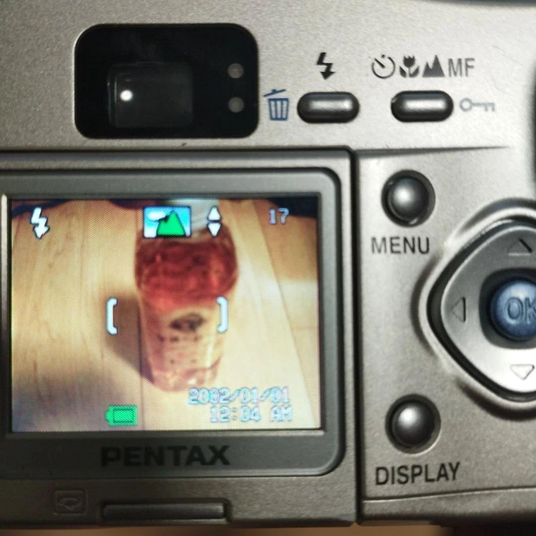 CF付き!自撮！ PENTAX Optio 330GS デジタルカメラ