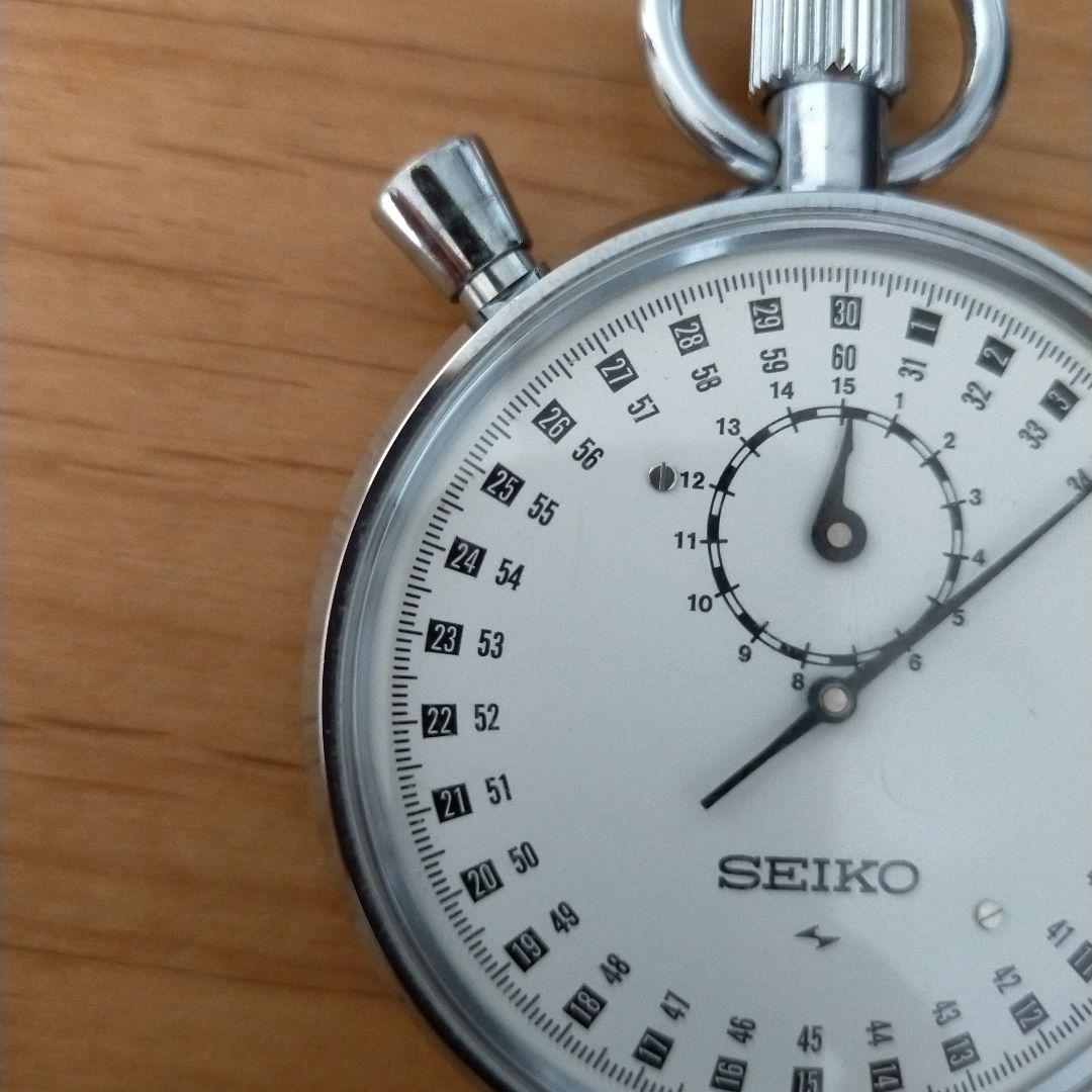 [美品][稼働品]SEIKO 年代物　ストップウォッチ