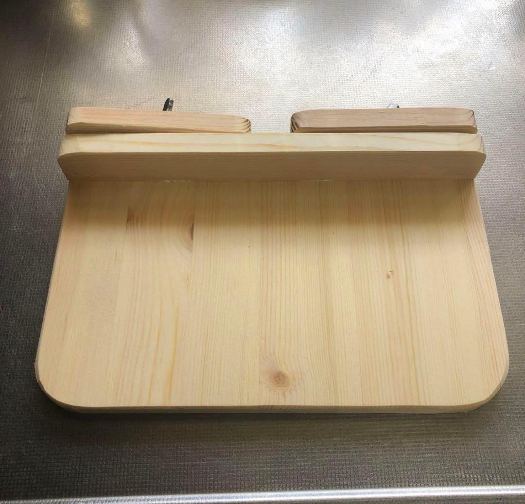 猫ケージ用ステップ木製手作り