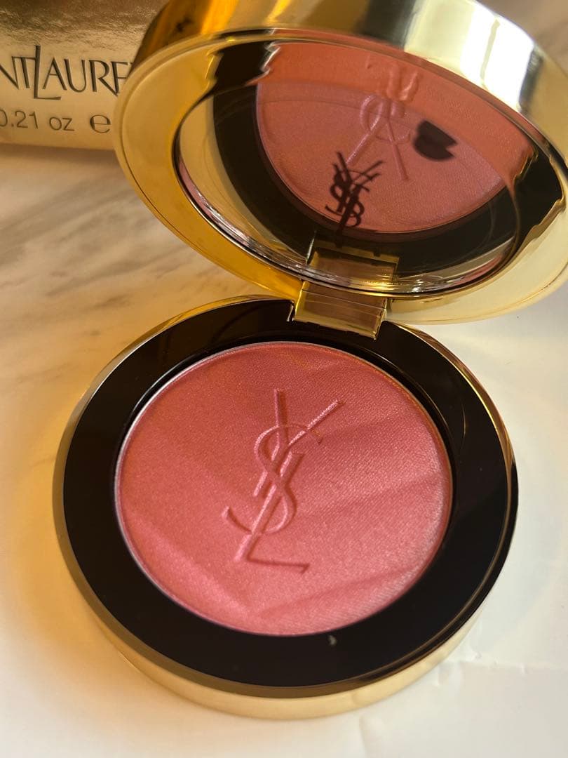 新品 YSL メイクミーブラッシュ パウダー チーク 44