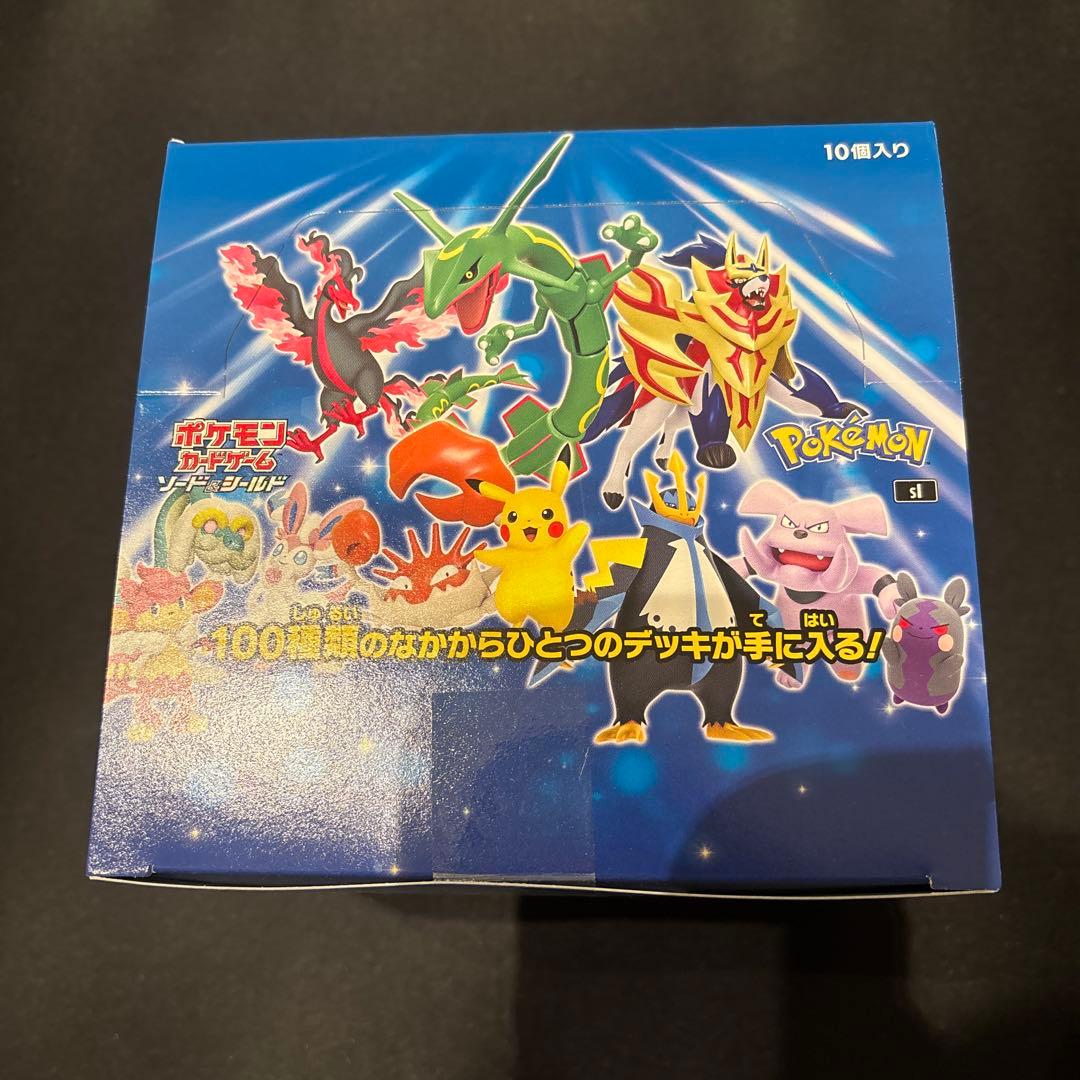 ポケモンカード スタートデッキ100 BOX テープ付き　カートン