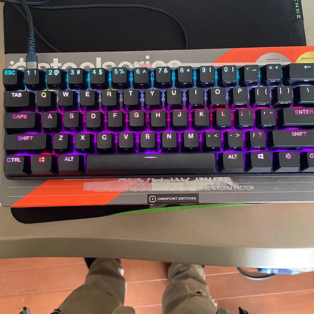 SteelSeries Apex Pro Mini 60%キーボード ジャンク品