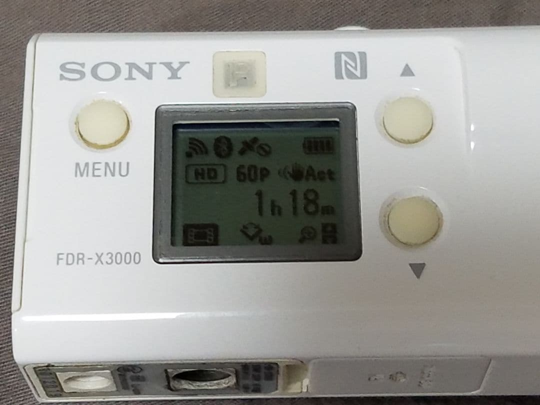SONY アクションカム FDR-3000R 三脚他付 4K ビデオカメラ 配信