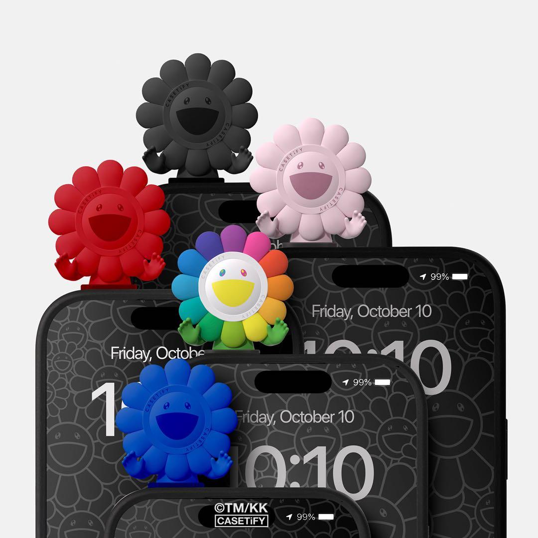 CASETiFY 村上隆 お花ちゃん スマホフィギュア ブルー