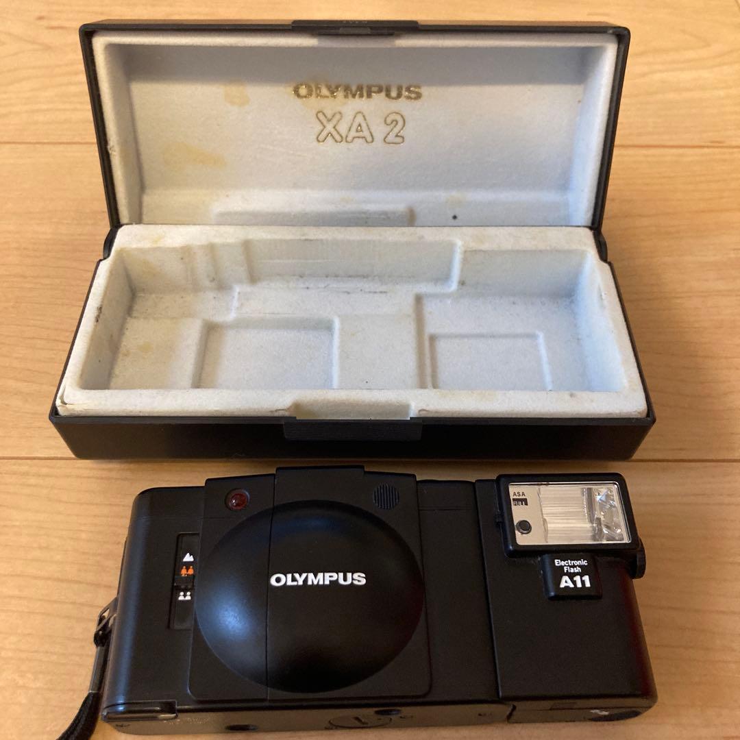 OLYMPUS XA 2 フィルムカメラ ケース付き