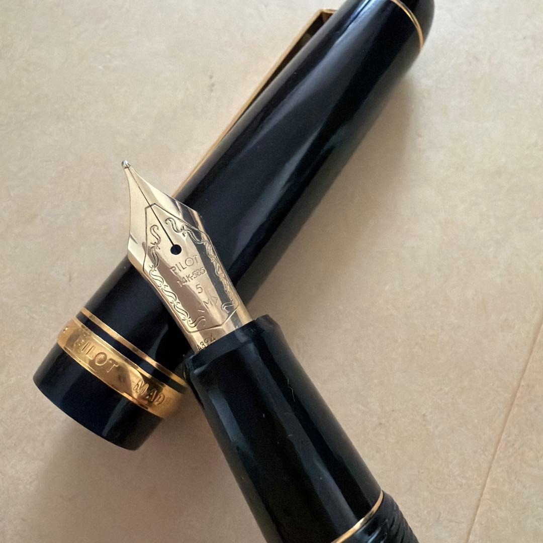 パイロット PILOT 万年筆 カスタム 74 ペン先14K-585刻印