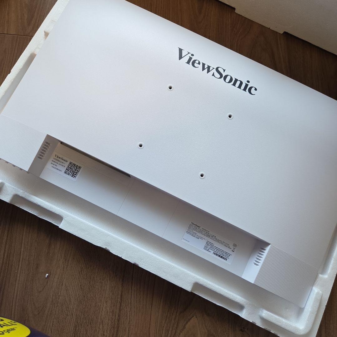 白モニター　ViewSonic VX2428J2-W 24インチ　ドスパラ